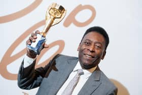 Pele has died at the age of 82. Picture: Jeff Spicer/Getty Images