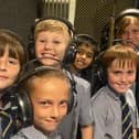 Year 3 and 4 pupils at Ranby House School have released two original songs, "Slippers So Red" and "Treasure So Gold,"