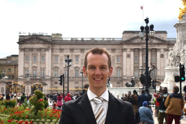 Royal enthusiast James Taylor, pictured in front of Buckingham Palace, looks back on a memorable Coronation year in a special talk to be given at the Verney Institute community centre in Pleasley next Tuesday (7 pm). James, who is from Shirebrook, is a devoted follower of the Royal Family, and went along to the Coronation of King Charles III, as well as other regal events, as an avid spectator. His talk will be illustrated by his own photos, and there will be a chance to buy royal merchandise, which could make ideal Christmas gifts.