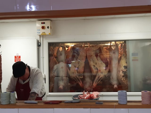 A locally supplied and award winning butchery adjoins the farm shop.