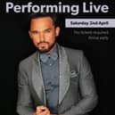 Gareth Gates will be performing at Ours - Bar and Lounge, in Creswell on Saturday April 2.
