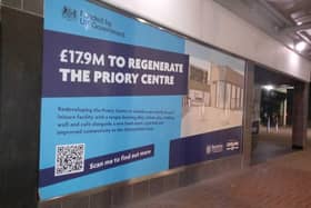 Bassetlaw Council has already been granted £17.9m to revitalise Worksop's Priory Centre. Photo: Other