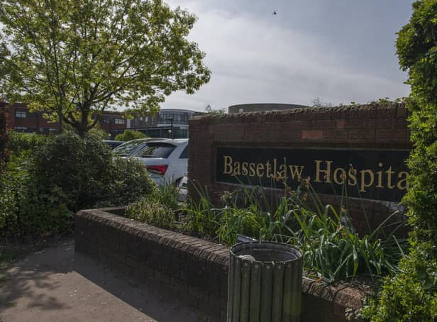 Bassetlaw Hospital, in Worksop.