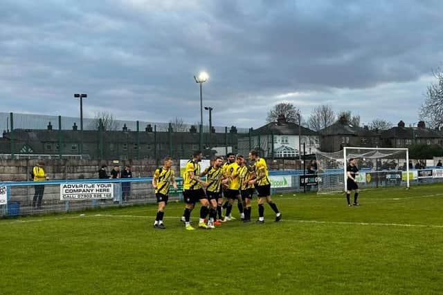 Tigers on target in win at Guiseley. Photo by Devon Cash.