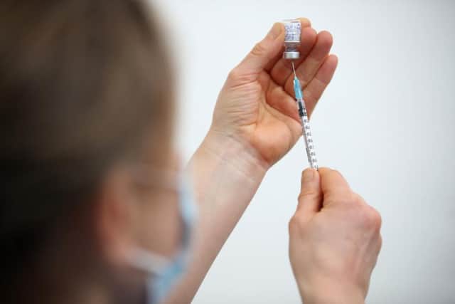 Three in five 16 to 17-year-olds in Bassetlaw have received a first dose of the coronavirus vaccine, figures reveal.