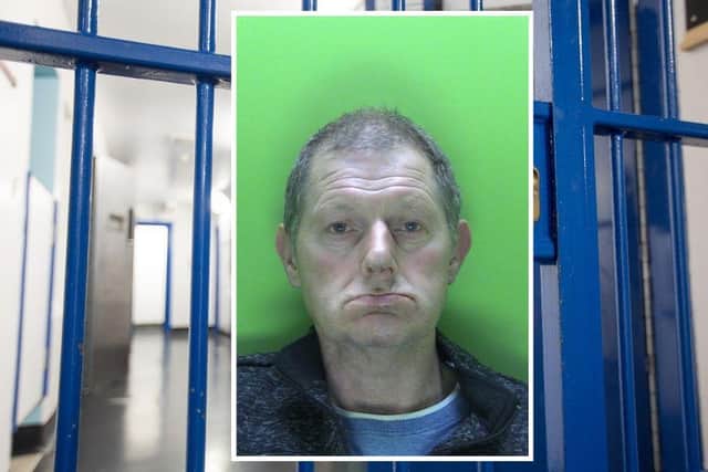Evans was given an extended 12 year sentence when he appeared at Nottingham Crown Court
