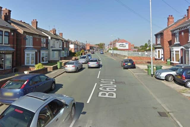 The burglary happened at a property in Gateford Road, Worksop.