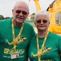 Fundraisers Les Pert and his wife Joyce are two of LNAA’s volunteering stalwarts.