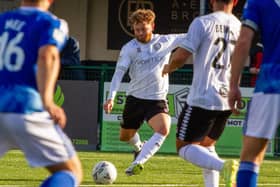 Worksop Town eased to victory agaist Emley. Pic: Zac Constantine.