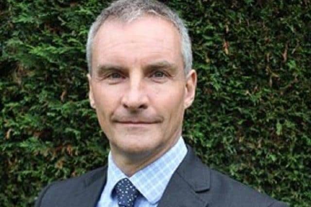 Nottinghamshire's director of Public Health, Jonathan Gribbin.