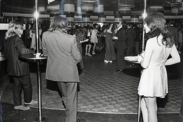 The Cavendish nightclub on Bank Street, pictured here in 1972, was part of the famous Bailey's empire
