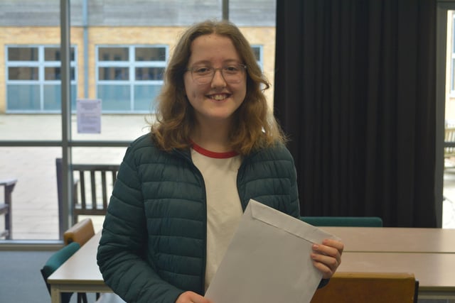 Meabh Brett was thrilled with her results - especially in her science subjects.