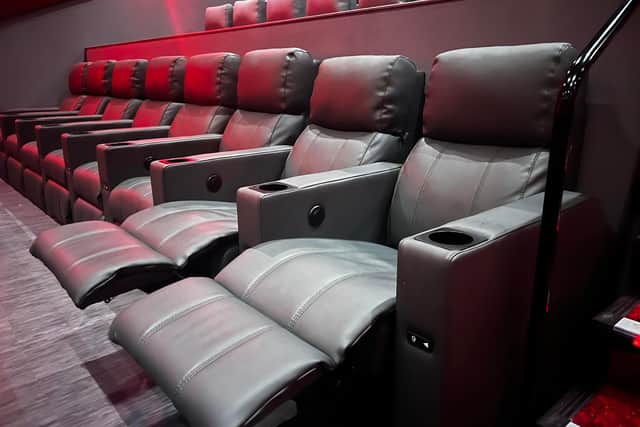 All six screens at Savoy Cinema Worksop are now complete with new seating - including electric reclining chairs.
