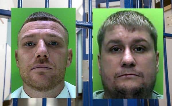David Allen and Scott Shakeshaft were part of a team which targeted affluent homes, including in the Worksop and Carlton-in-Lindrick areas of Nottinghamshire, during a ‘planned and prolonged’ burglary campaign spanning 25 offences. Photo issued by Nottinghamshire Police.