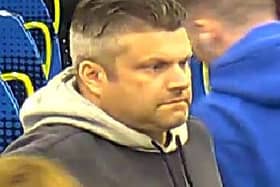 Officers from British Transport Police want to speak to this man in connection with an incident at Worksop train station.