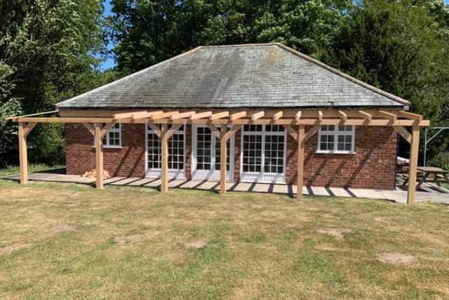 Wiseton Cricket Club is in a race against time to have a roof put on its new clubhouse canopy before winter sets in
