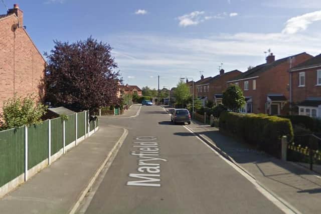 Nottinghamshire Police were called to Maryfield Close, in Retford, on Saturday evening.