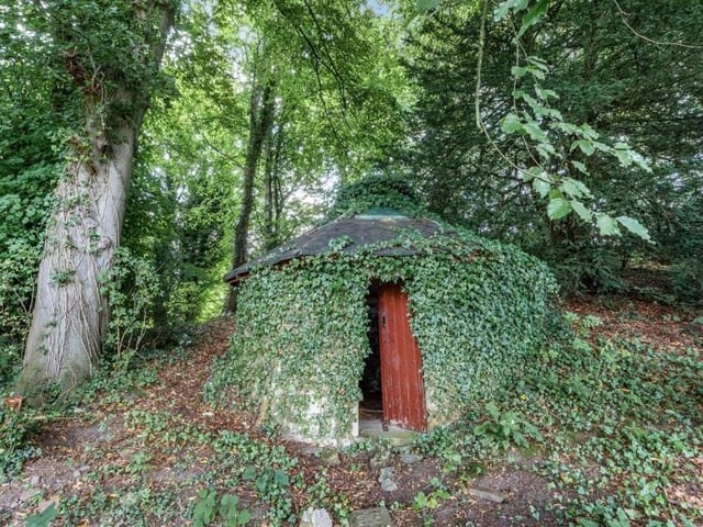 Our final glimpse of the surrounding landscape. Traditional trees, such as horse chestnut, silver birch and sycamore, are complemented by imported trees, so there is always something of interest as you stroll around.