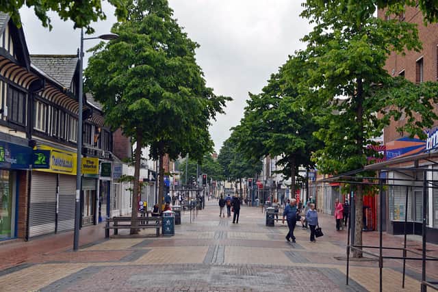 Shops in Worksop town centre will start re-opening this month