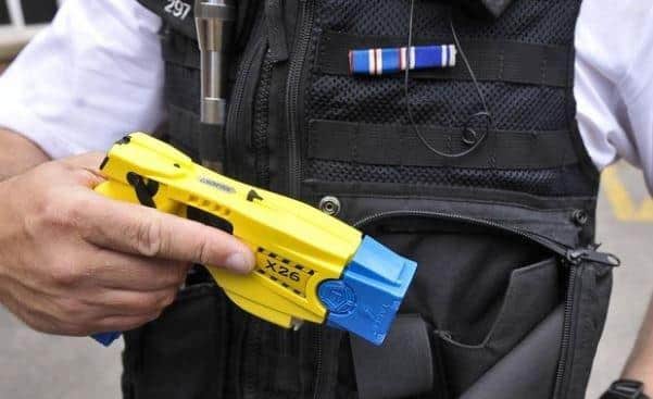 Police said the Taser is a powerful deterrent.