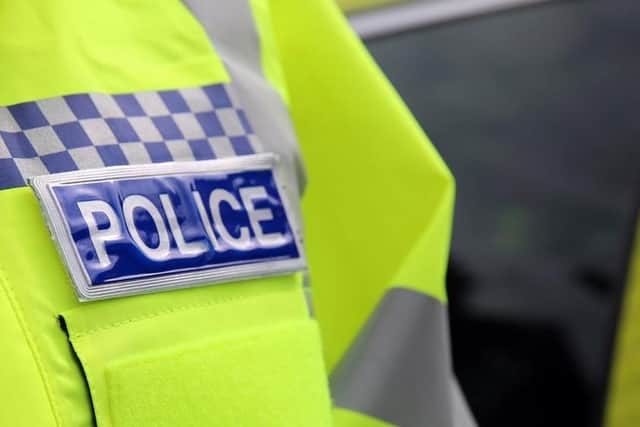 Nottinghamshire Police stopped a stolen van using a stinger.