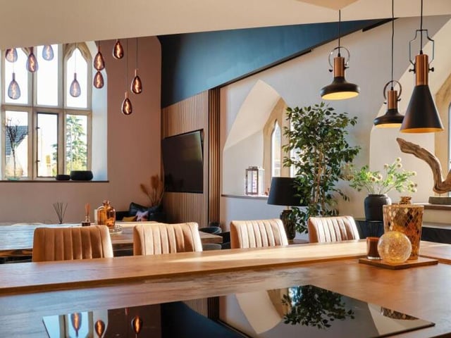 The contemporary, high spec interior is spacious and stylish.