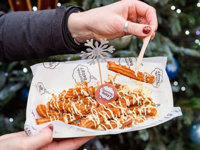 Churros Baby Edinburgh normally sell on the move, but they will be setting up shop on a long-term basis for Edinburgh Christmas Market this year. In terms of what to expect, churros is in the name, but the toppings options take the classic market treat to a new level.