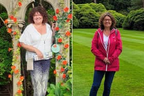 Bev Waddell looks ten years younger after losing a huge 50lbs.