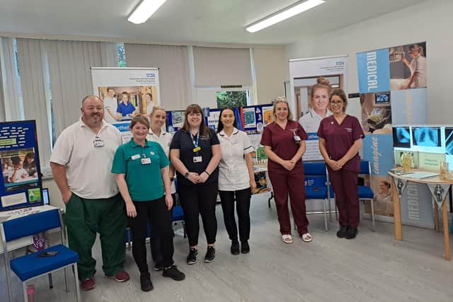 Healthcare workers at Doncaster and Bassetlaw Teaching Hospitals.