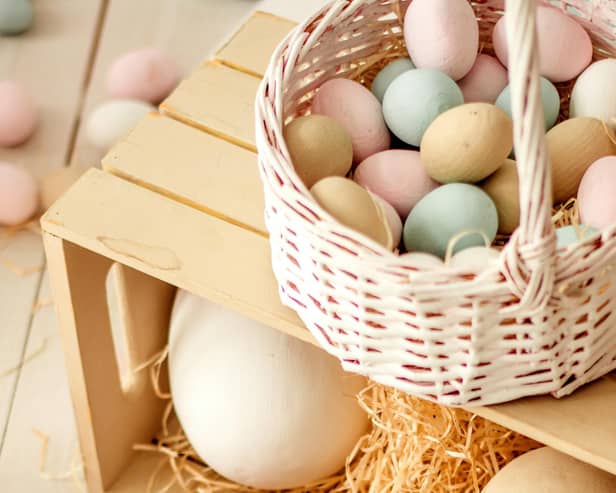 Easter egg basket - Unsplash