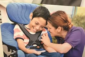 Theo Singh-Eyley had quadriplegic cerebral palsy, epilepsy, feeding problems and severe reflux. He was cared for at Bluebell Wood Children’s Hospice