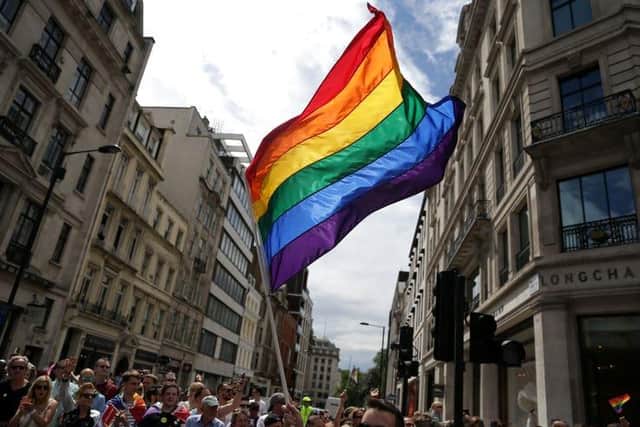 Home Office data shows Nottinghamshire Police recorded 203 homophobic and biphobic hate crimes in the year to March – 25 fewer than the year before.