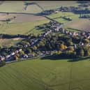 Drone footage of Carlton in Lindrick