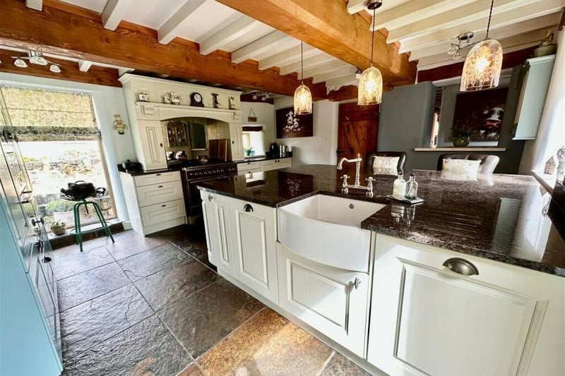 Whether you are an aspiring chef or simply enjoy the art of cooking, estate agents Fine & Country say the kitchen is a well-appointed culinary bolthole "that will inspire you to create masterpieces for family and friends".