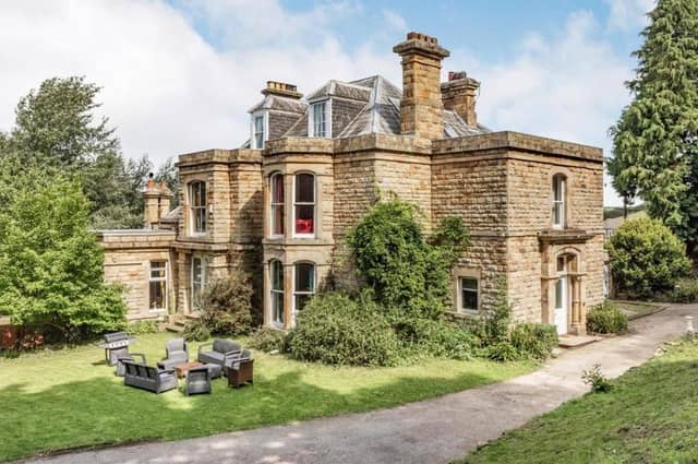 The stunning and elegant Oakerthorpe Manor, near Alfreton, which is for sale. Offers of more than £875,000 have been invited for the eight-bedroom property.