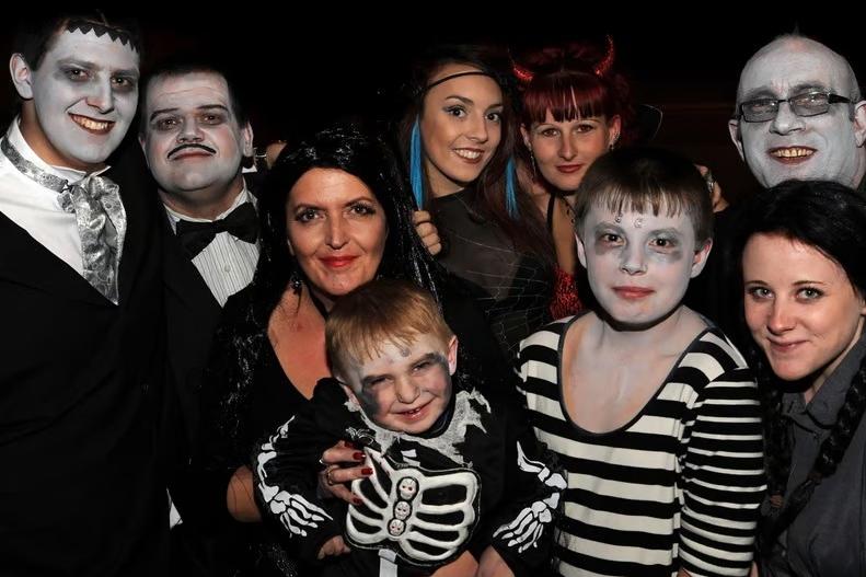 The team at the Old Blue Bell on Park Street threw an epic Halloween party. Owners Tammy and Ian Jarvis are pictured here celebrating with their fantastic staff and family