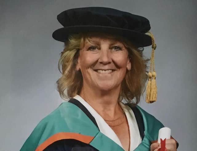 Director and SMART Saddle designer, Dr Anne Bondi, graduating with her PhD in horse, saddle and rider interaction.