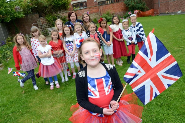 Worksop Rainbows and Brownies held a Diamond Jubilee party at the Acorn Theatre in 2012