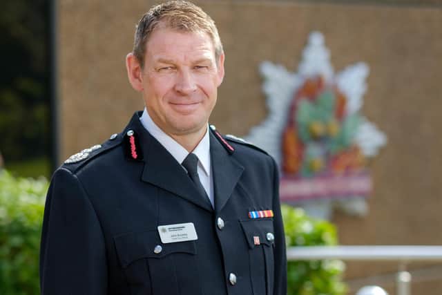 Chief Fire Officer John Buckley has been awarded the Queen's Fire Service Medal.