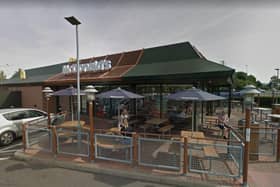 McDonald's, High Grounds Road, Worksop. Credit: Google