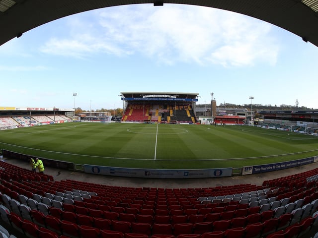 Capacity:  10,120; Average home attendance: 8,546; Average percentage filled: 81.9%