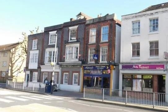 This three bedroom flat in Queen Street, Portsea, is on the market for £185,000. It could make a good letting opportunity.