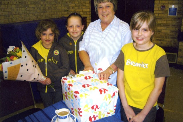 7th St Anne's Brownies said farewell to their Tawny Owl Janis Barthorpe in 2012