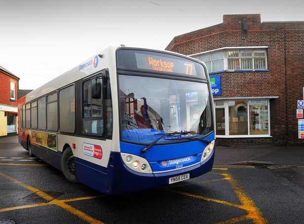 Several bus services in and around Worksop have been cancelled or changed.