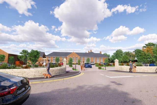 An artist's impression of how the former school would look, once converted