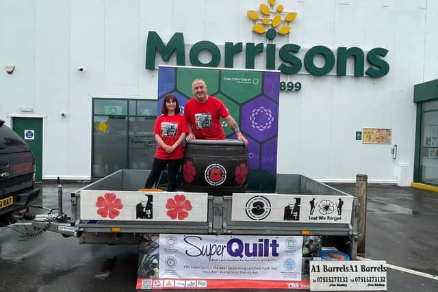 Worksop veteran Mark Walker has raised more than £7,000 for the Royal British Legion by plunging himself into a barrel of ice water every day for 100 days.