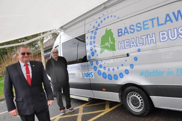 Dr Eric Kelly, chair of Bassetlaw CCG and partner at Riverside Surgery and Councillor Steve Scotthorne, cabinet member for Housing at Bassetlaw District Council.