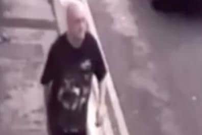 The charity has released images of a man they would like to speak to regarding the incident.