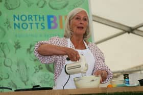 Teresa Bovey demonstrated recipes that could be easily cooked at home at last year's festival