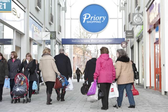 A survey by a campaign group revealed a food store in the Priory Centre would encourage visitors.